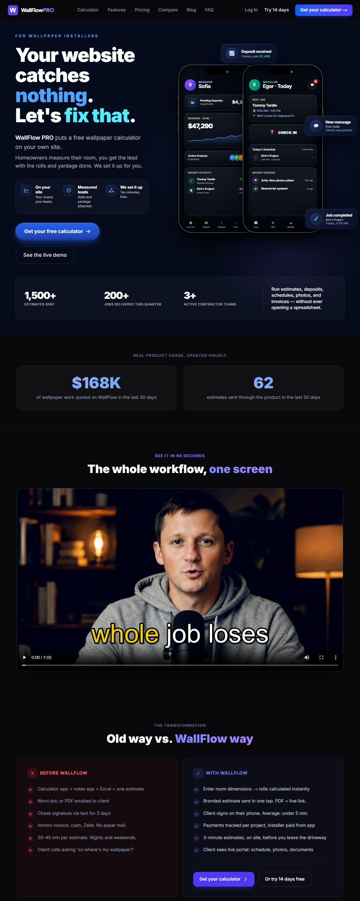 WallFlow — CRM, построенная Orium Studios